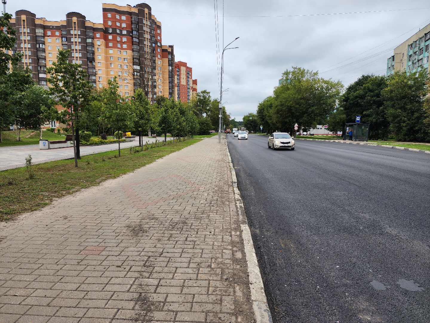 Раменское, дороги, ремонт автомобильной дороги на улице Чугунова