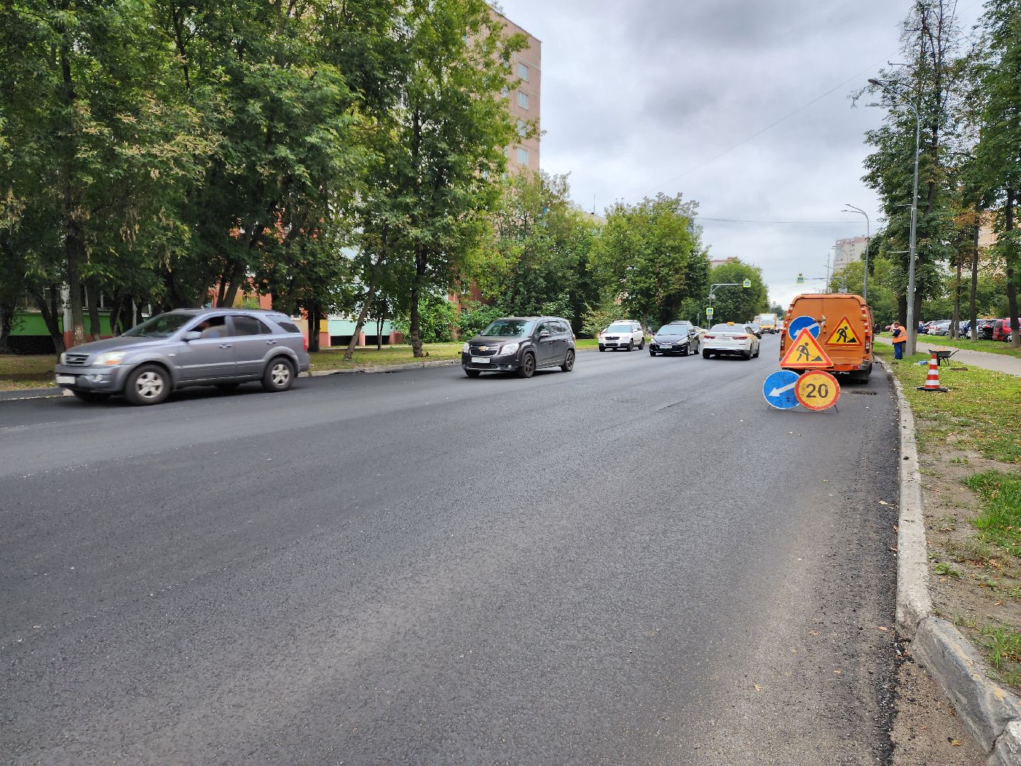 Раменское, дороги, ремонт автомобильной дороги на улице Чугунова
