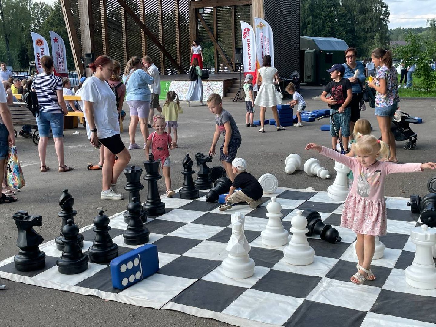 Сергиево-Посадский городской округ, Сергиев Посад, Парк, Концерт, Лето в Подмосковье