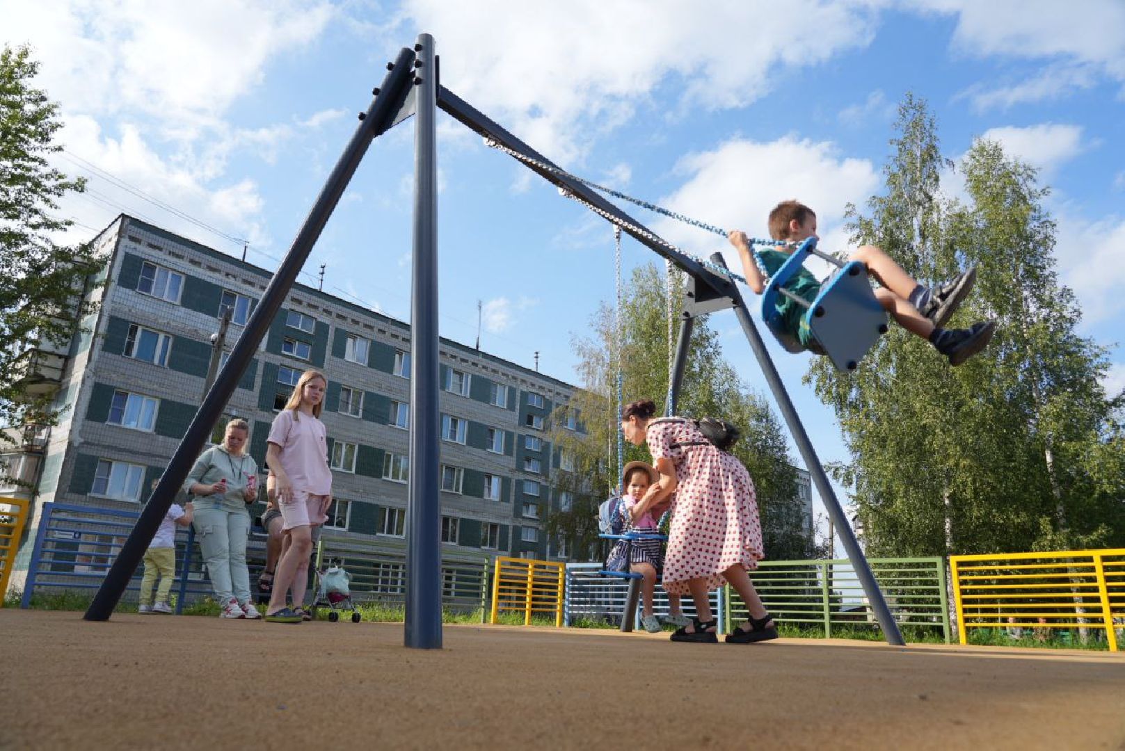 Сергиево-Посадский городской округ, Сергиев Посад, Детские площадки, Региональная программа, Наше Подмосковье, Дети