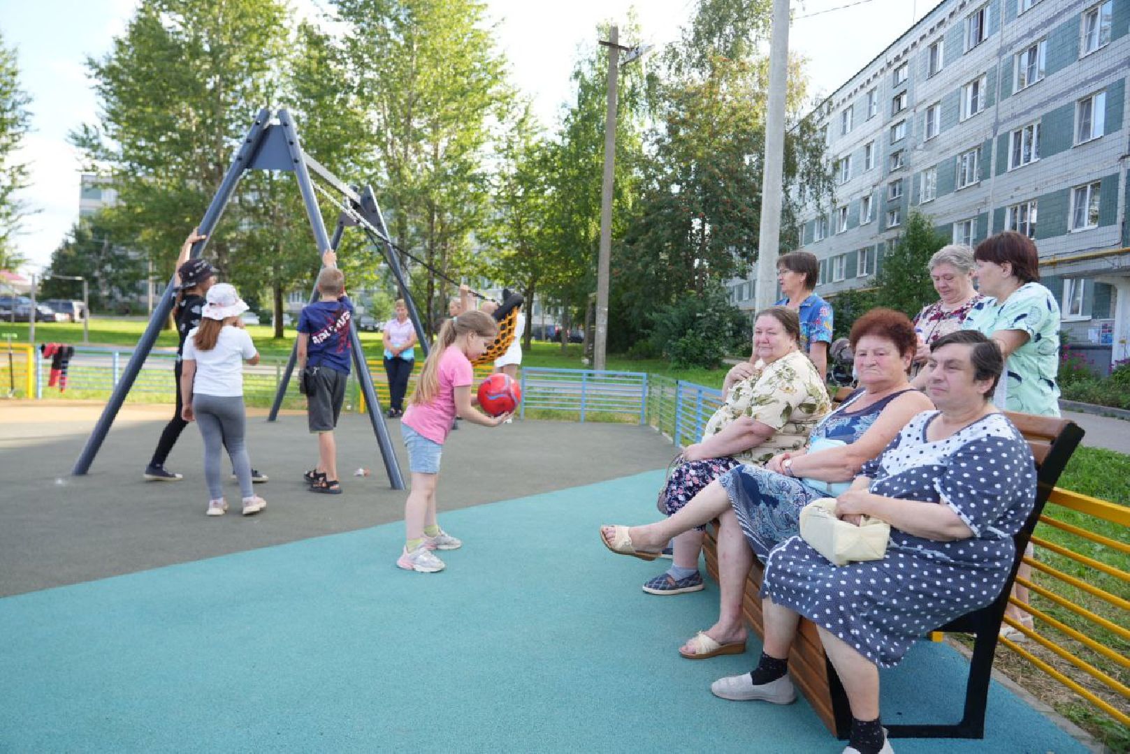 Сергиево-Посадский городской округ, Сергиев Посад, Детские площадки, Региональная программа, Наше Подмосковье, Дети
