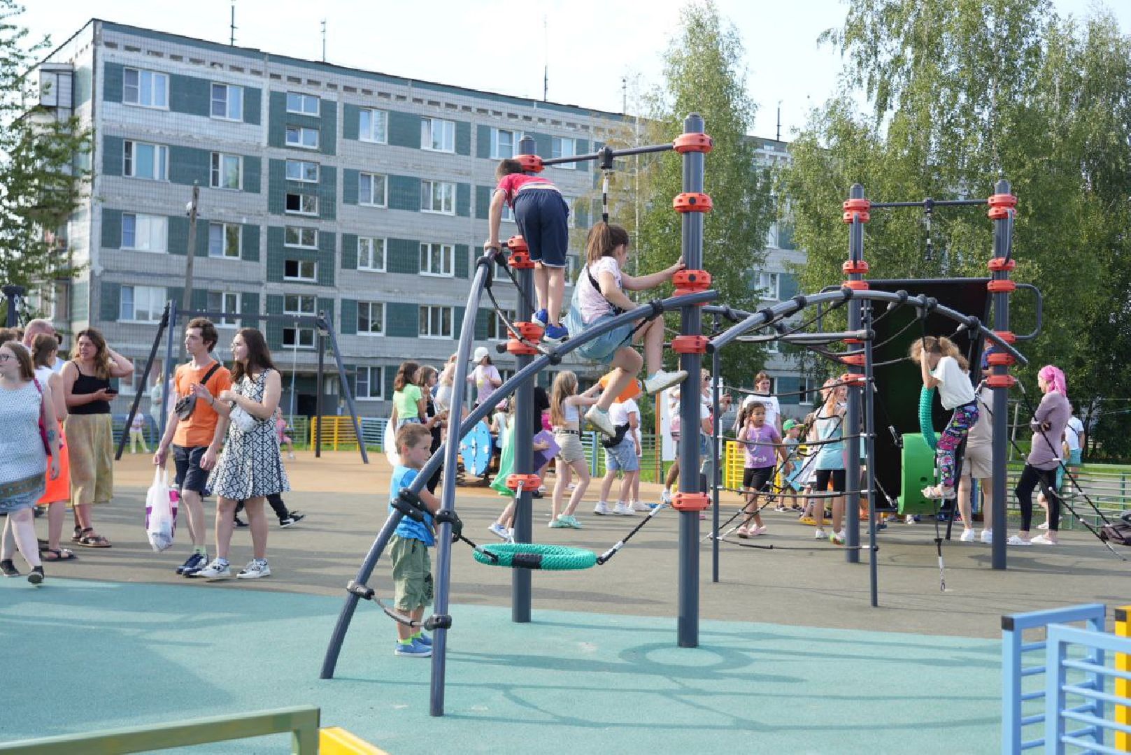 Сергиево-Посадский городской округ, Сергиев Посад, Детские площадки, Региональная программа, Наше Подмосковье, Дети