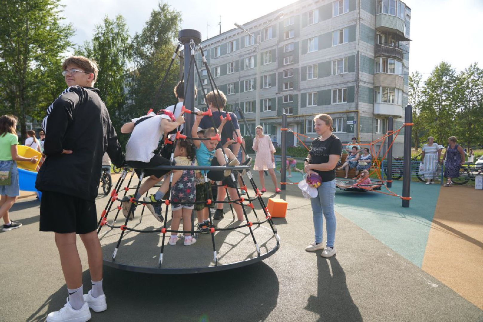 Сергиево-Посадский городской округ, Сергиев Посад, Детские площадки, Региональная программа, Наше Подмосковье, Дети
