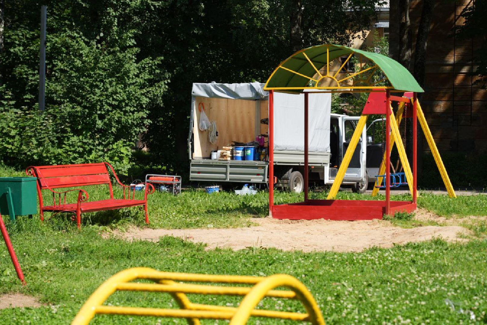 Сергиево-Посадский городской округ, Сергиев Посад, Детские площадки, Благоустройство, Дети, Ремонт, Содержание территорий