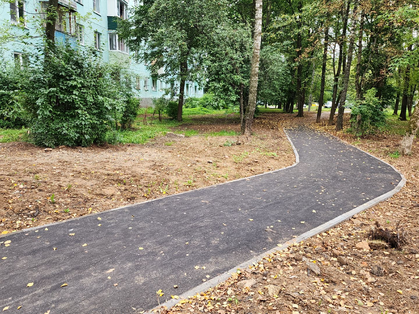 народная тропа, благоустройство, серпухов, улица горького, строительство дорог,