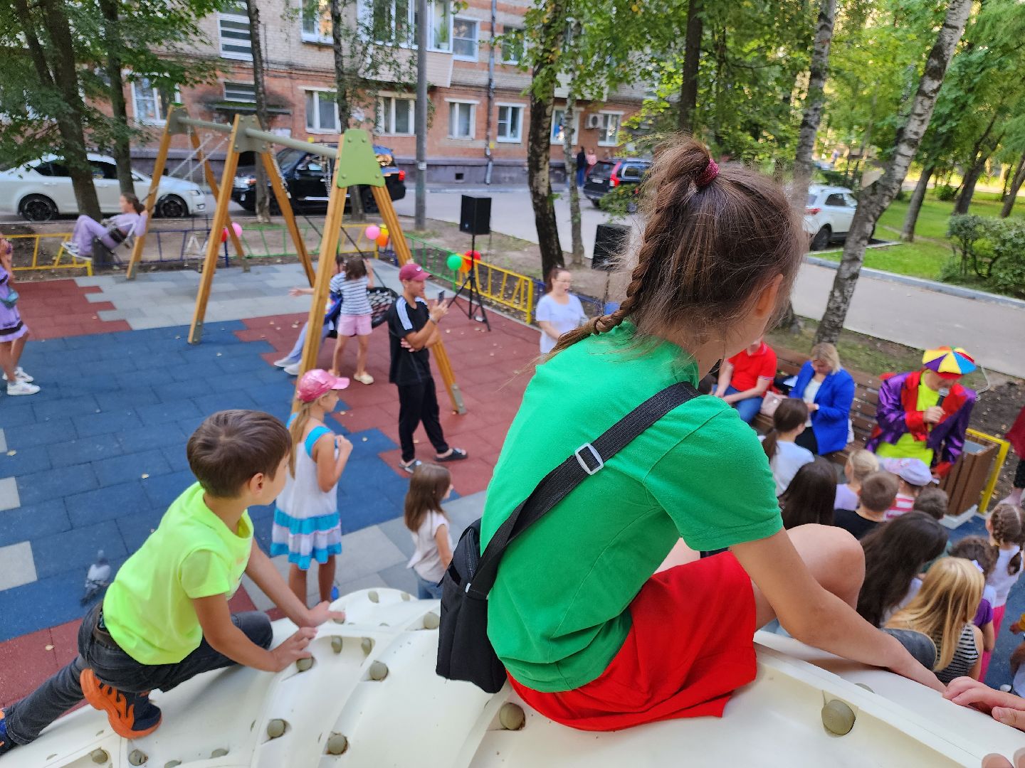 Подольск, детская площадка, детский праздник, дети, комфортная городская среда