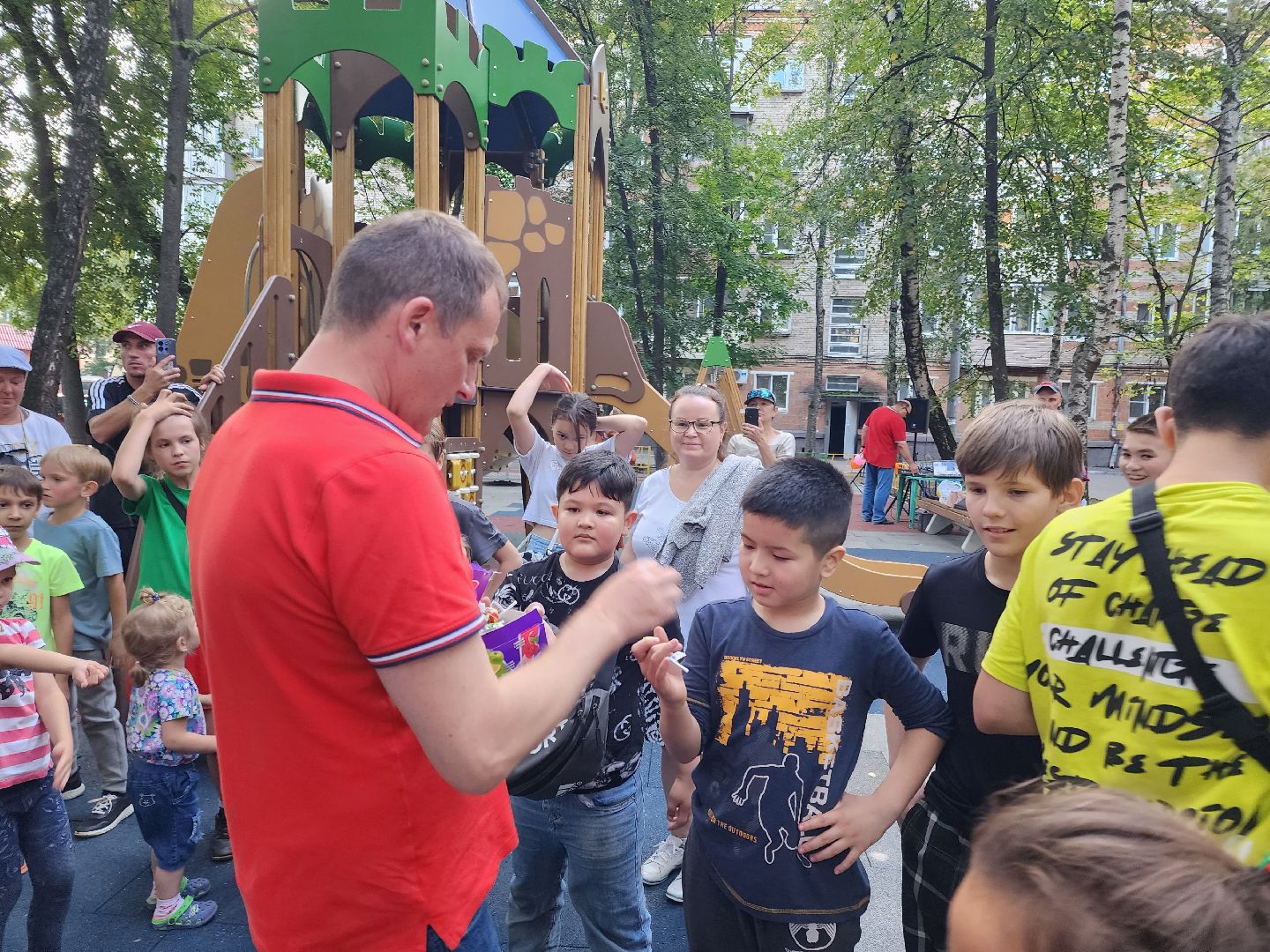 Подольск, детская площадка, детский праздник, дети, комфортная городская среда