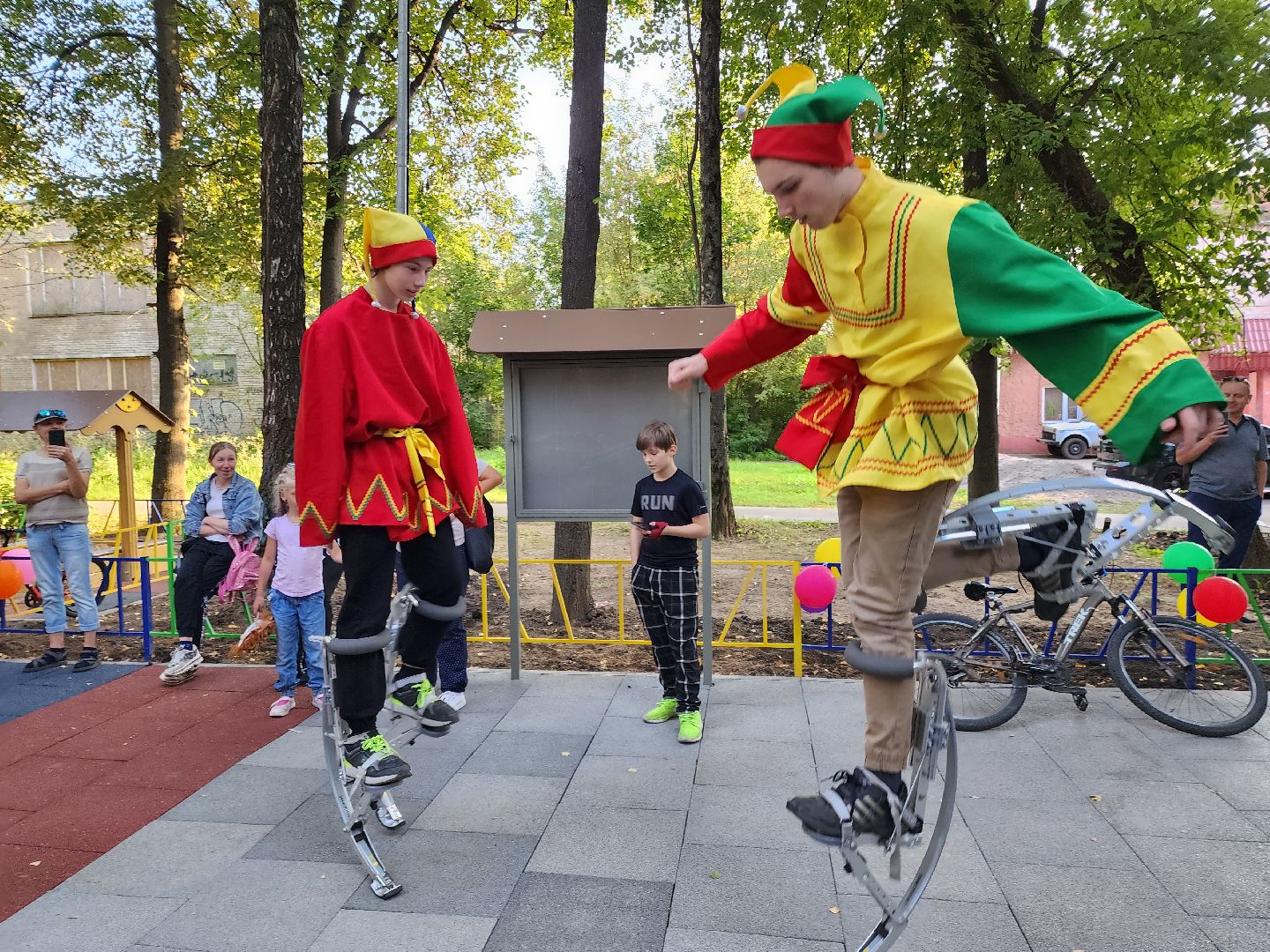 Подольск, детская площадка, детский праздник, дети, комфортная городская среда