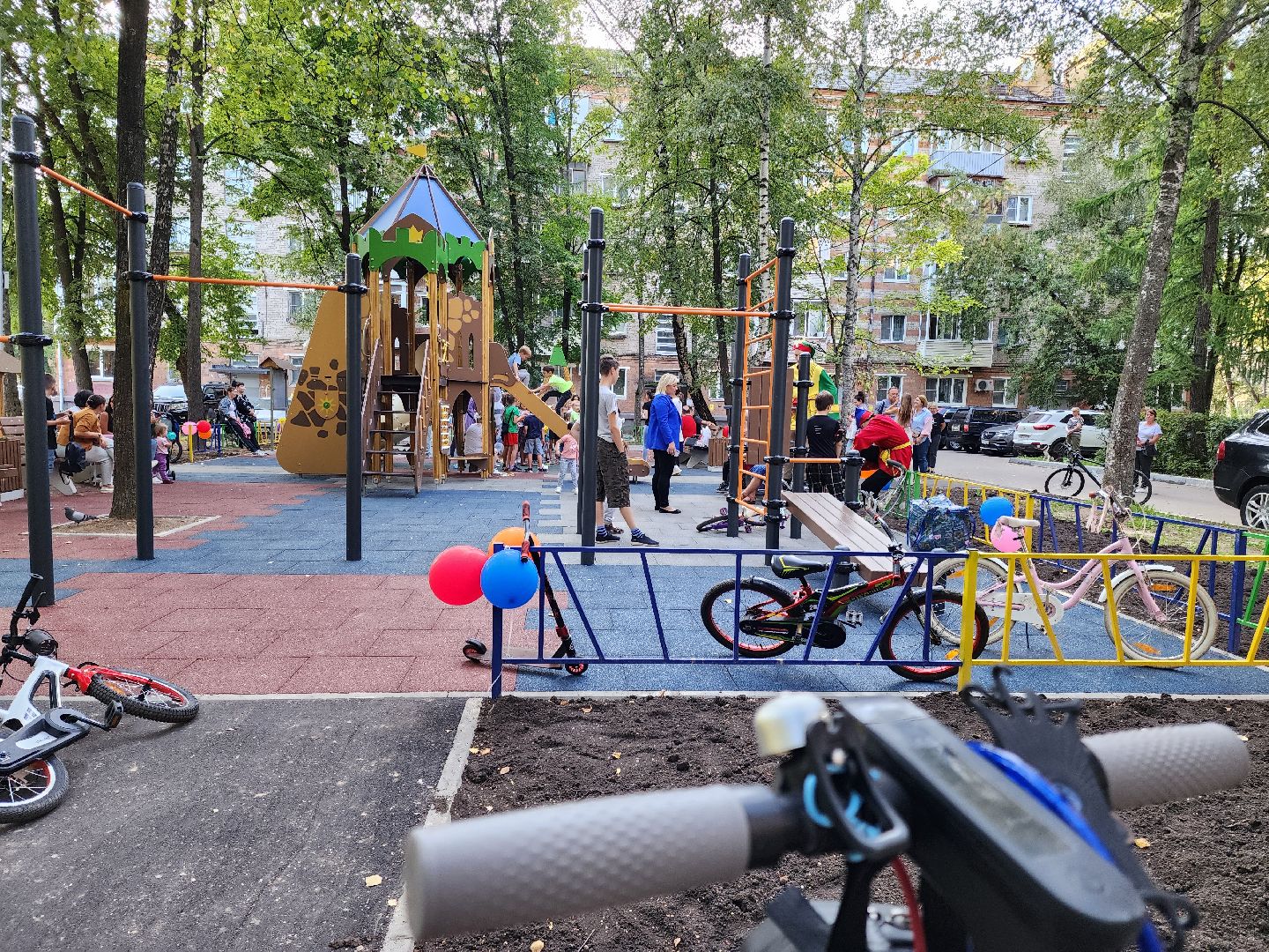 Подольск, детская площадка, детский праздник, дети, комфортная городская среда