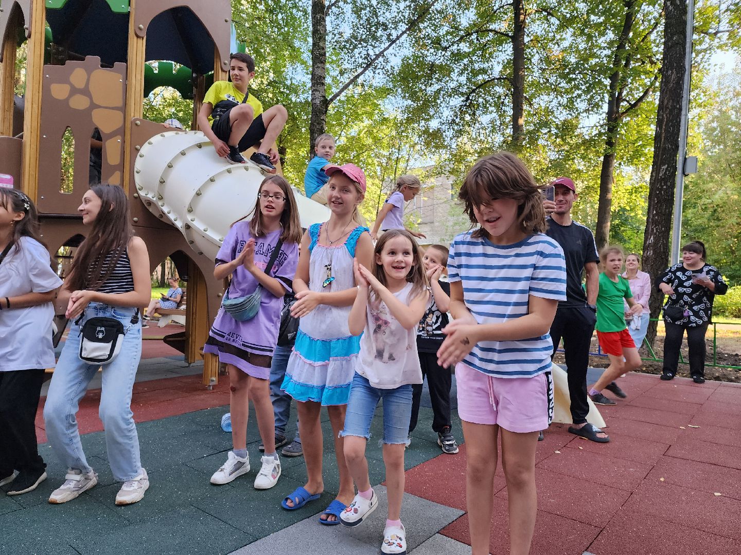 Подольск, детская площадка, детский праздник, дети, комфортная городская среда