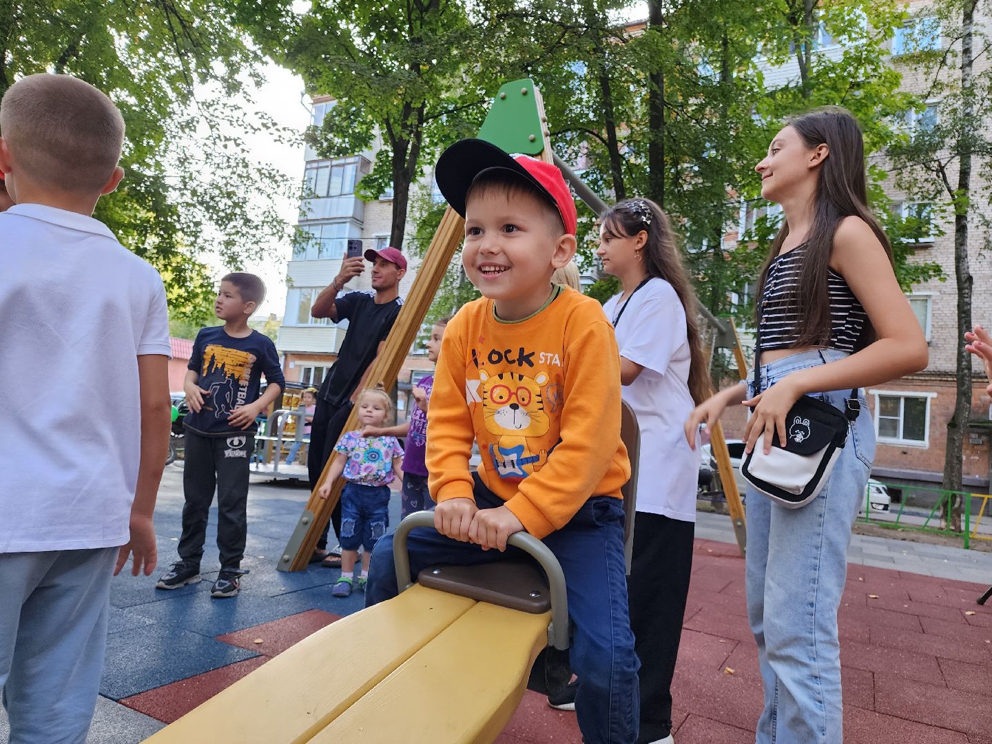 Подольск, детская площадка, детский праздник, дети, комфортная городская среда