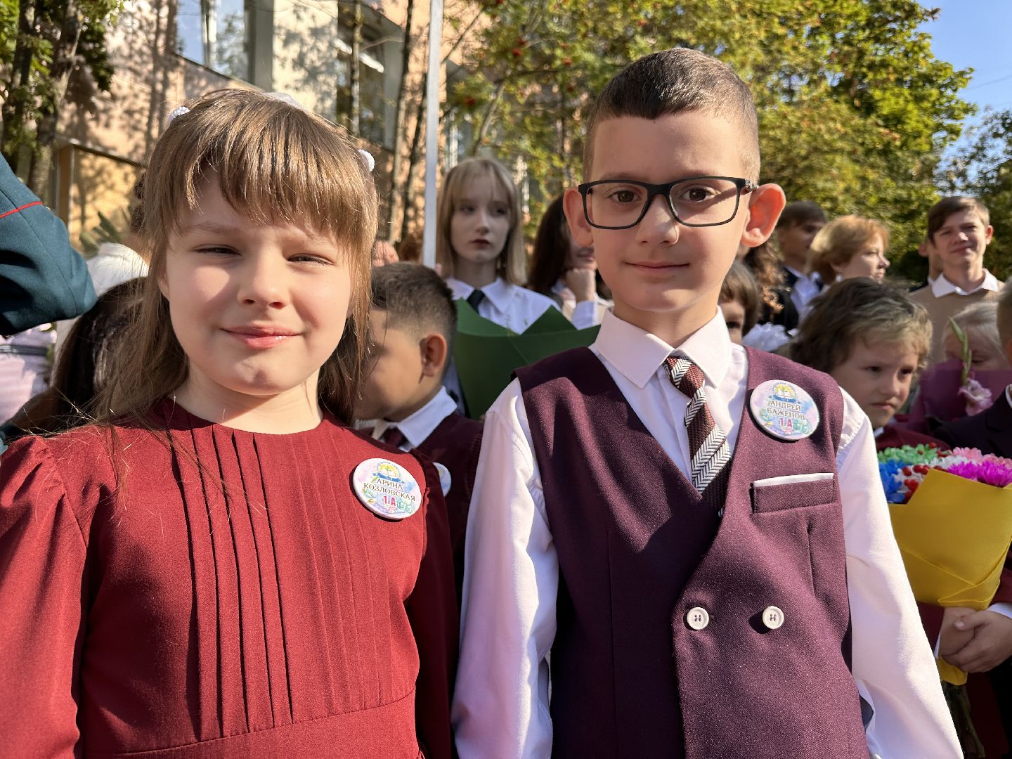 Одинцово, День Знаний, 1 сентября, Первоклассники