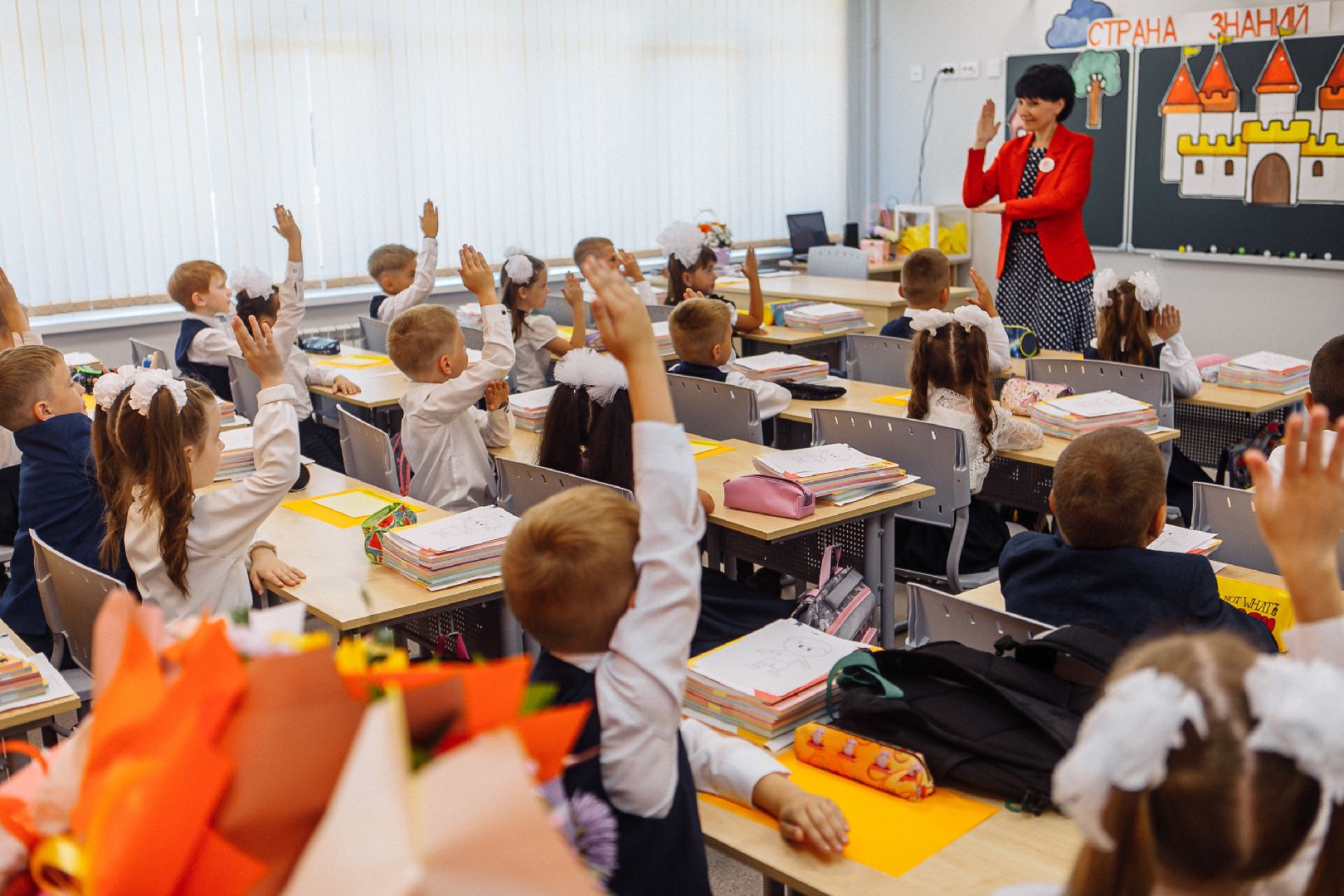Образование, 1 сентября, школа, капремонт, Куровское, Орехово-Зуево