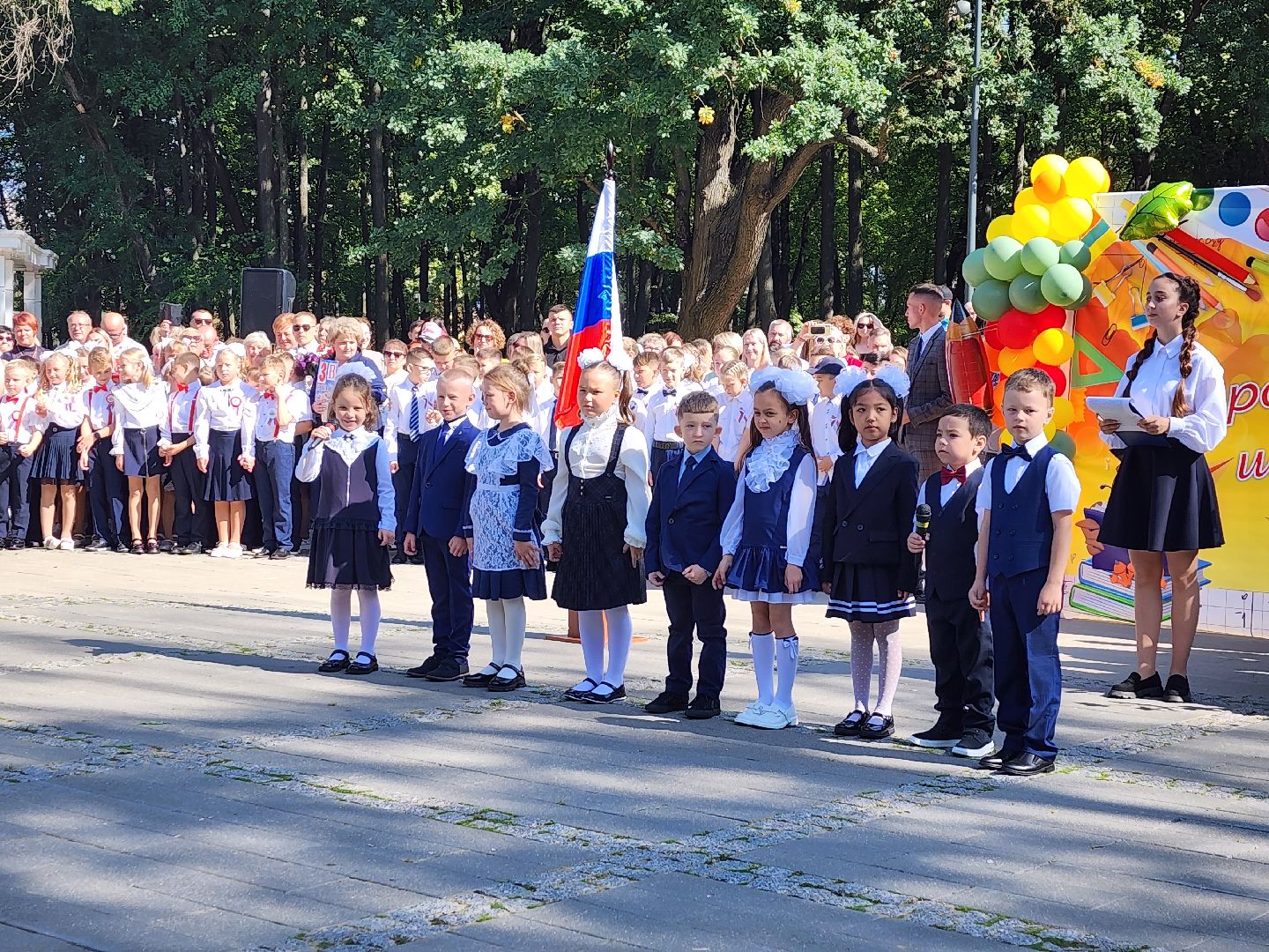день знаний, воскресенск, школа, дети, первоклассники,
