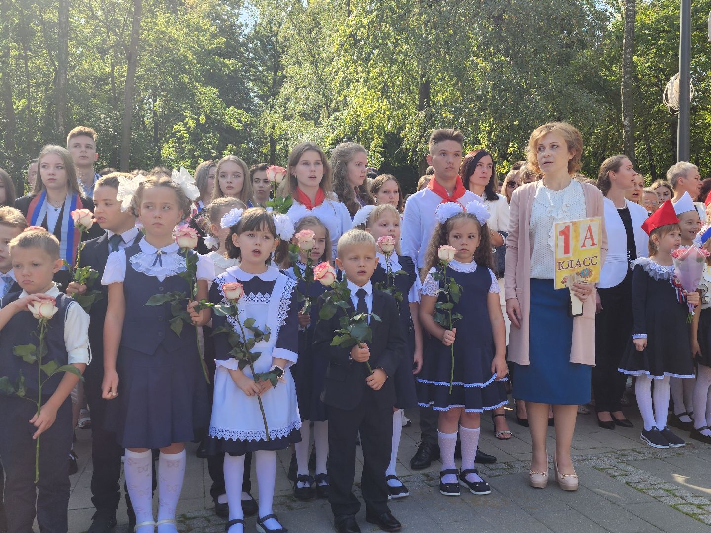 день знаний, воскресенск, школа, дети, первоклассники,