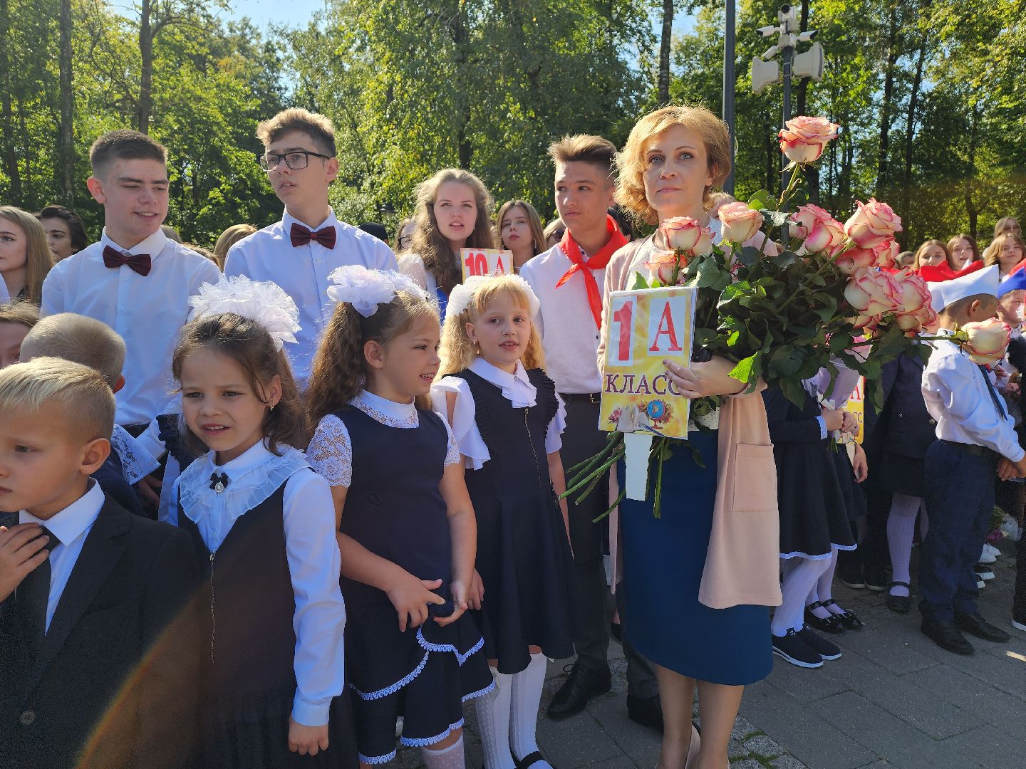 день знаний, воскресенск, школа, дети, первоклассники,