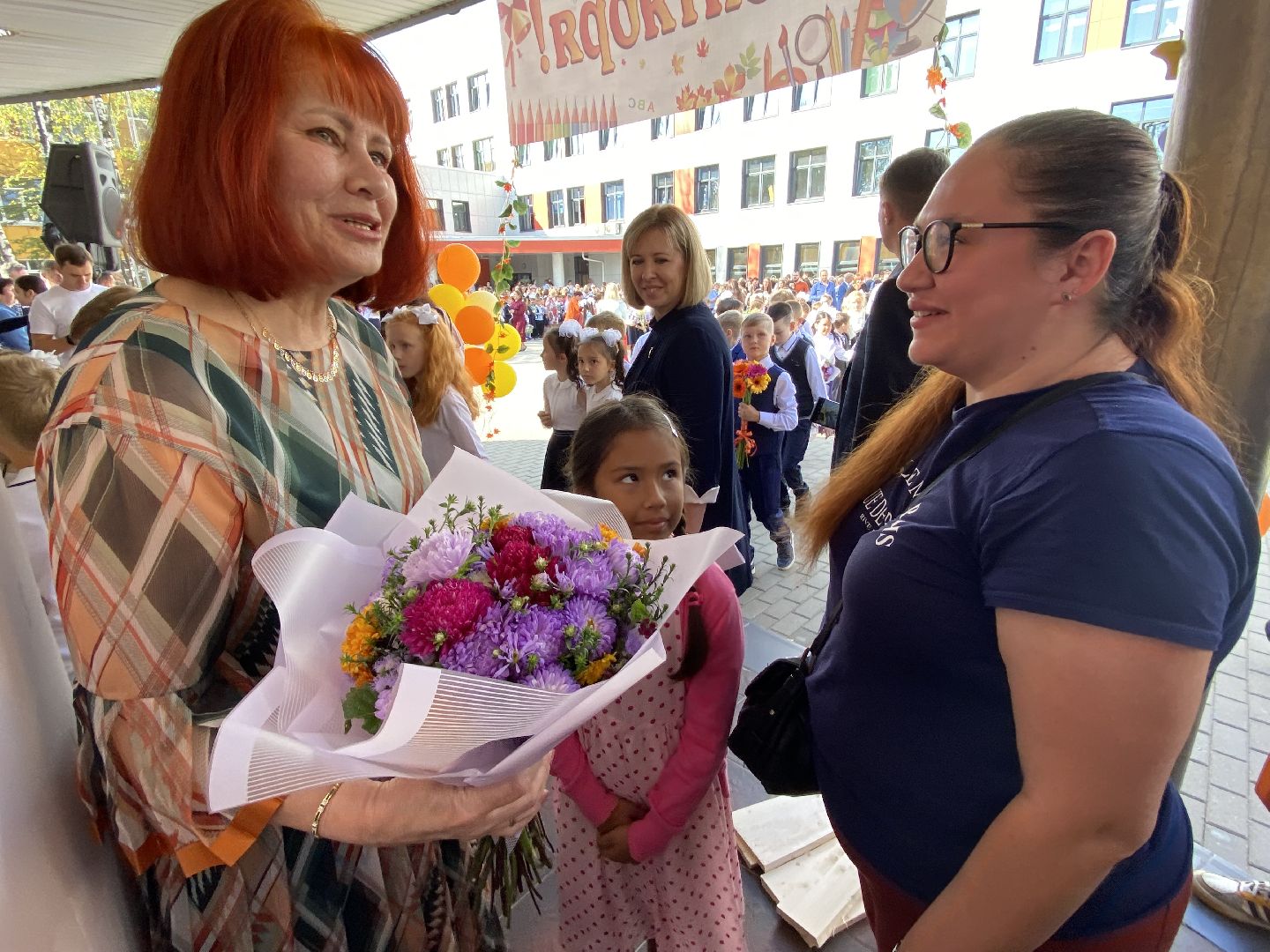 Балашиха, день знаний, большая школа, первый класс, микрорайон Кучино