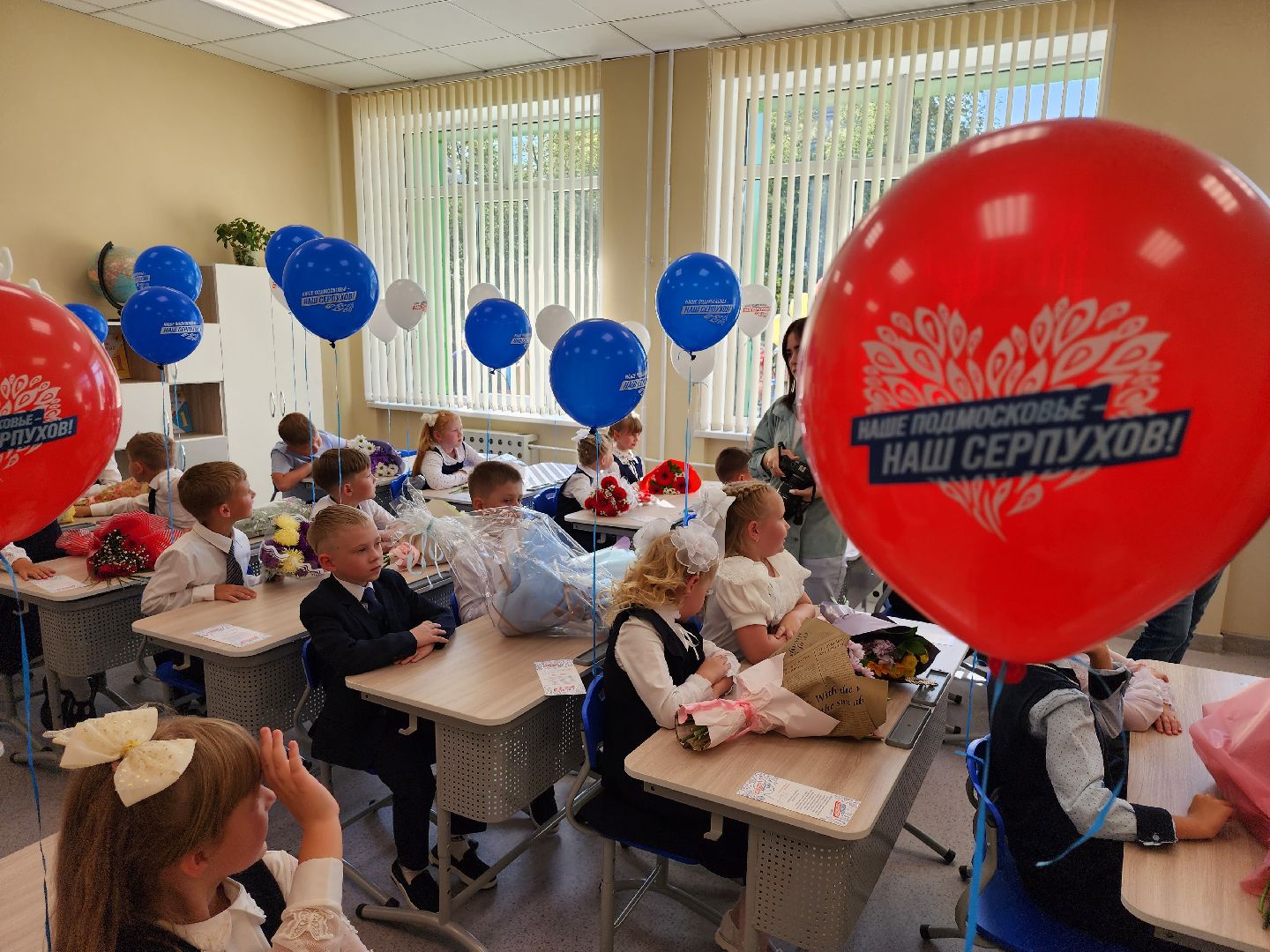 Серпухов, Подмосковье, школа №13 Серпухов, образование, президентская программа, капитальный ремонт