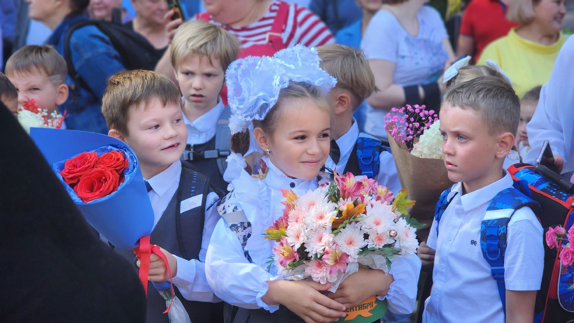 День знаний, 1 сентября, Протвино, учебный год, школы