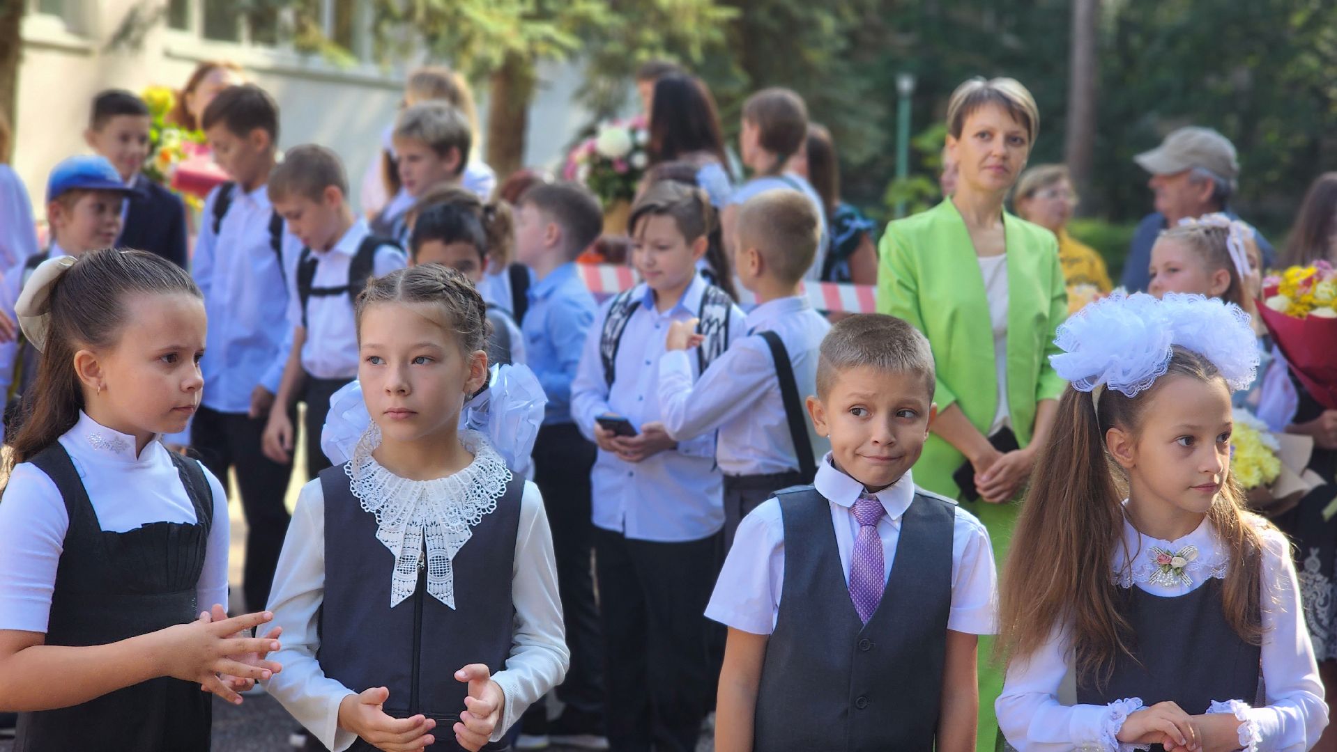 День знаний, 1 сентября, Протвино, учебный год, школы