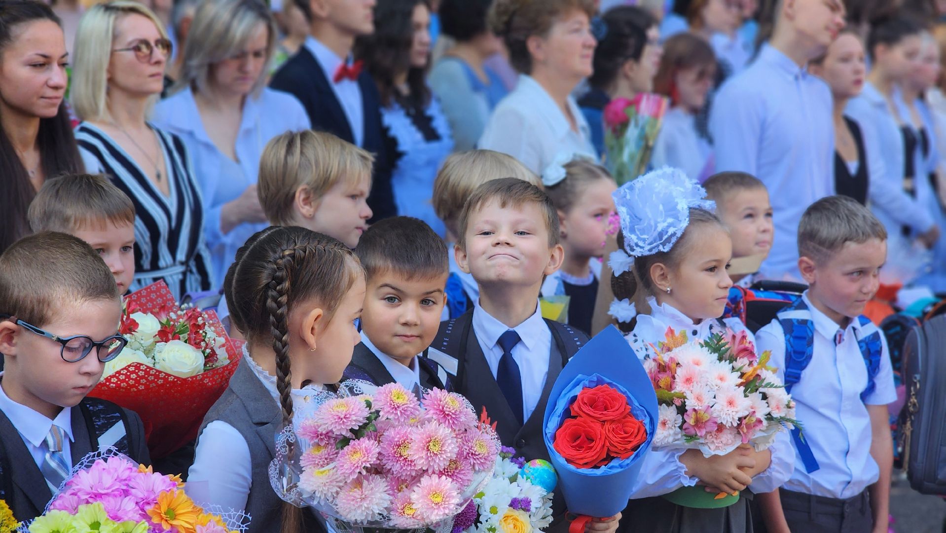 День знаний, 1 сентября, Протвино, учебный год, школы