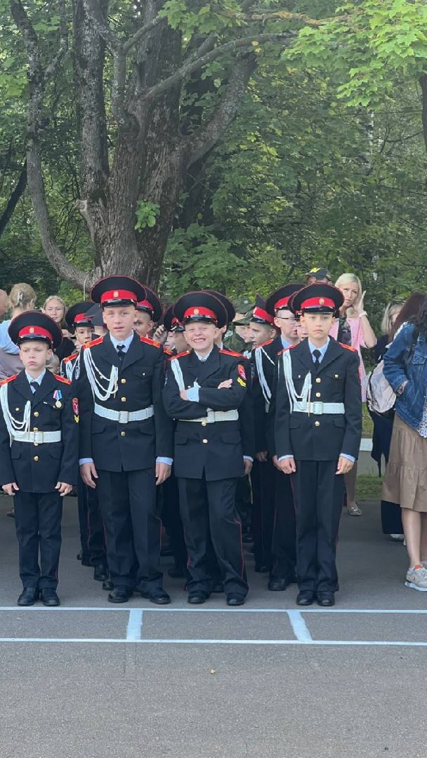 Солнечногорск, кадеты, праздник, линейка, молебен