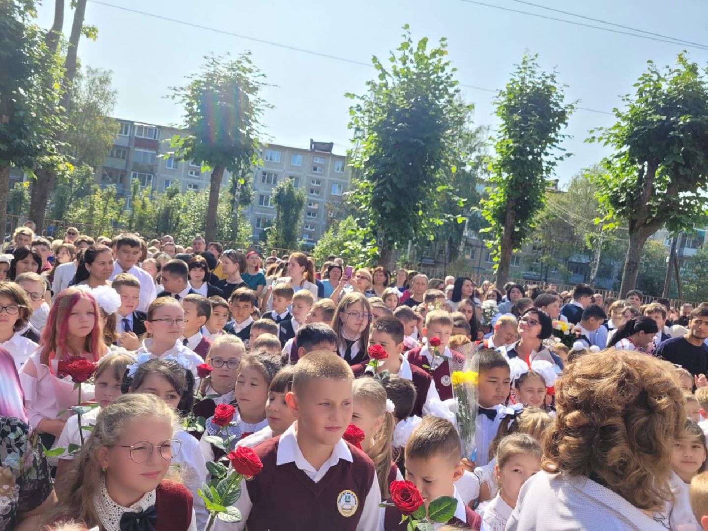 Солнечногорск, день знаний, линейка, праздник, школьники