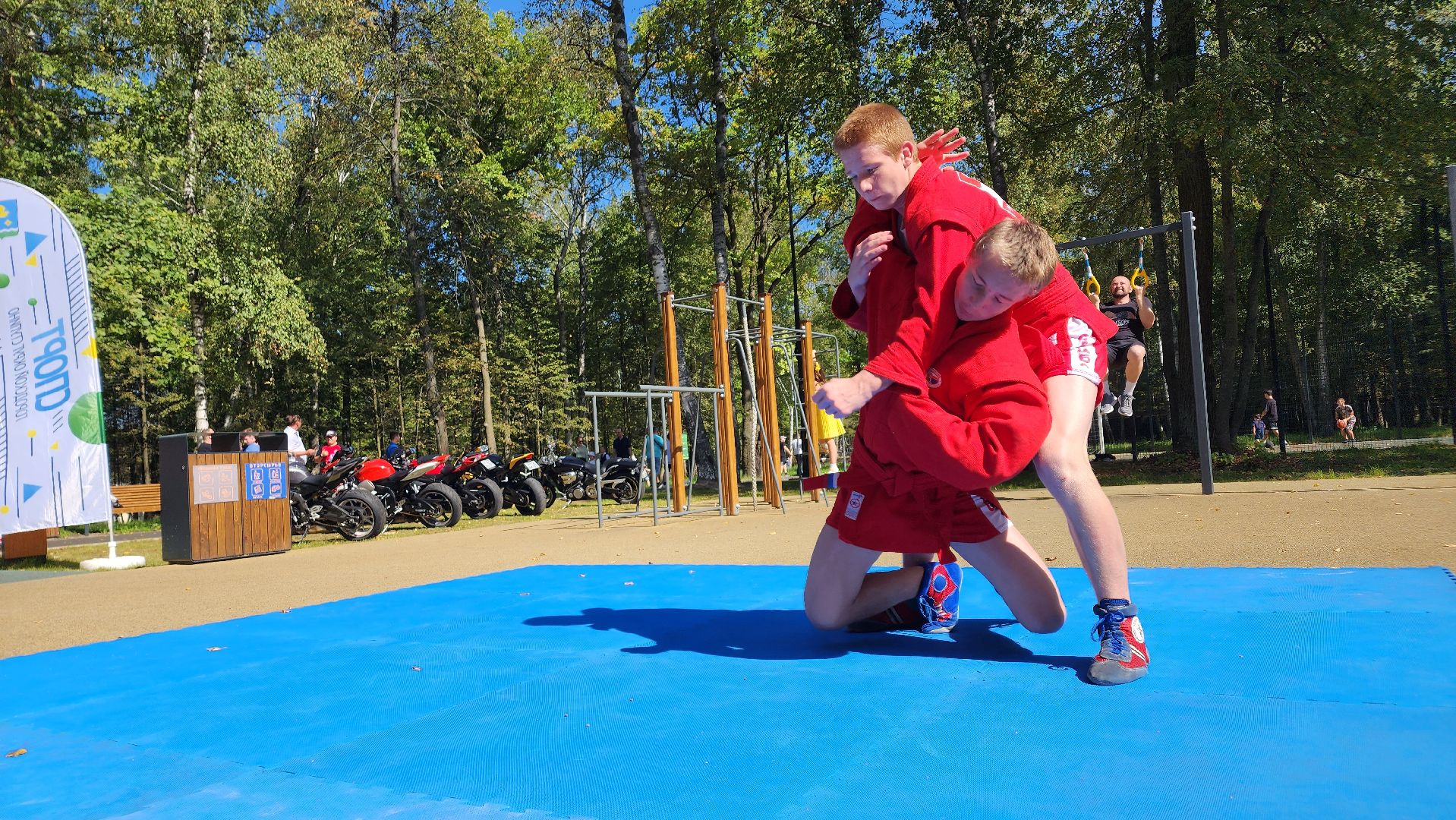 Ступино, день знаний, 1 сентября, парк островского