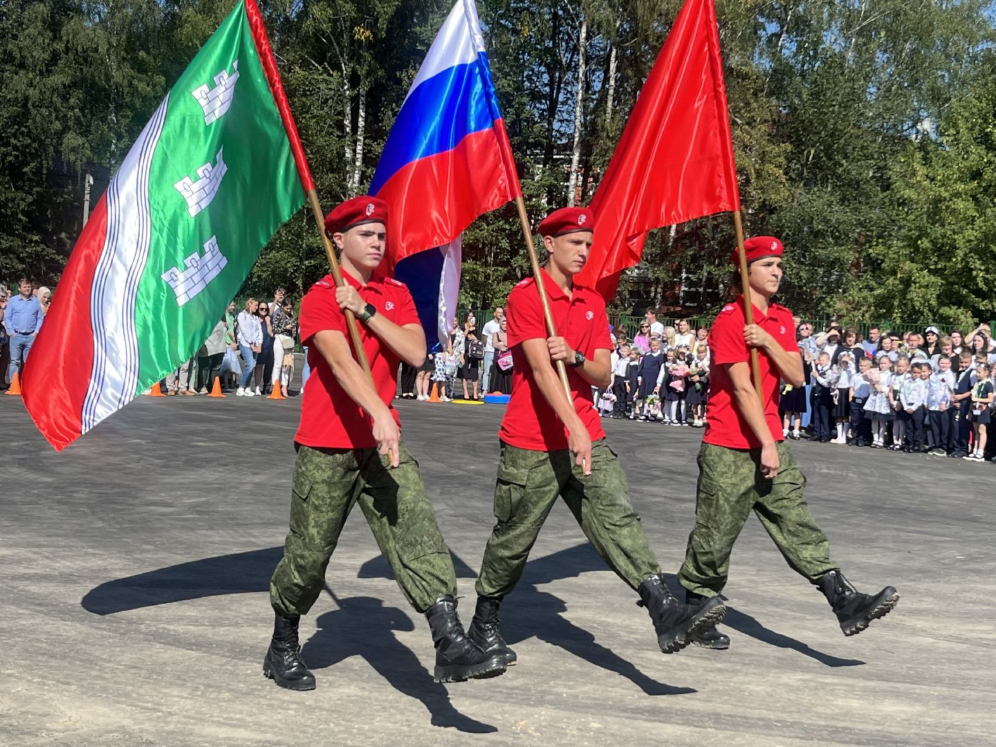 Наро-Фоминск, Наро-Фоминский городской округ, спортивные вершины, школа, День знаний