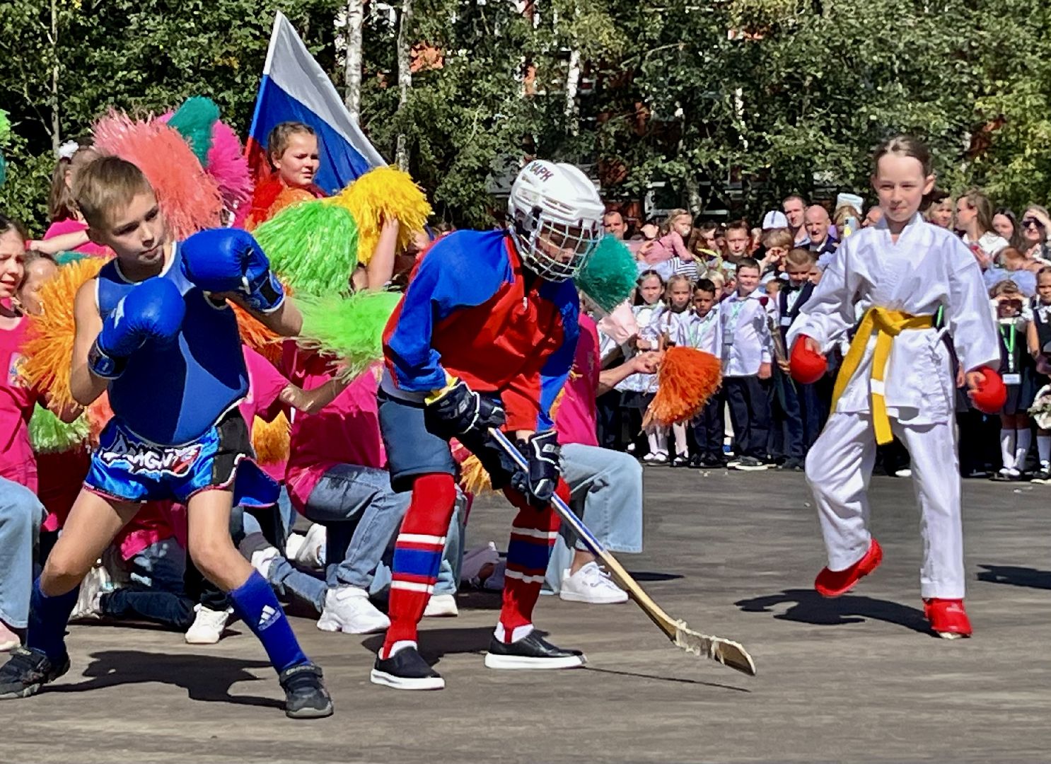 Наро-Фоминск, Наро-Фоминский городской округ, спортивные вершины, школа, День знаний
