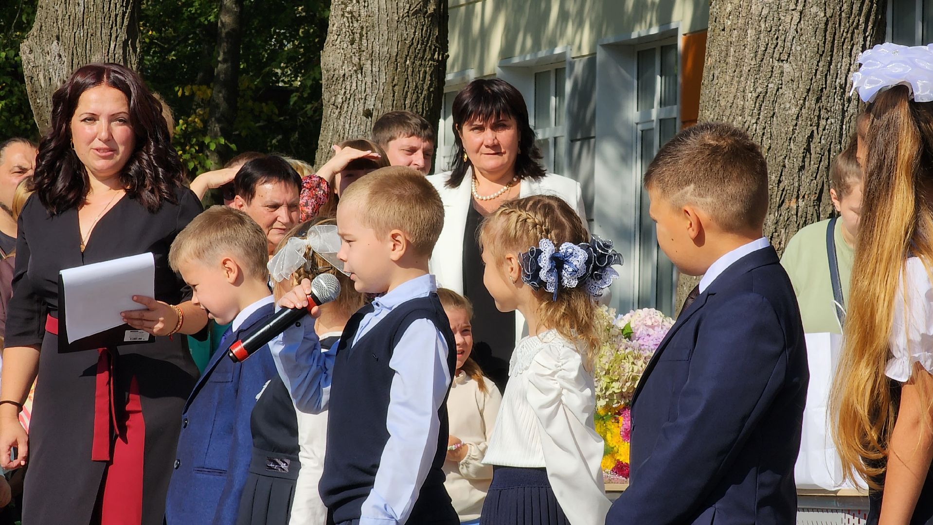 Егорьевск, школа, день знаний, капитальный ремонт, Губернатор, первый звонок