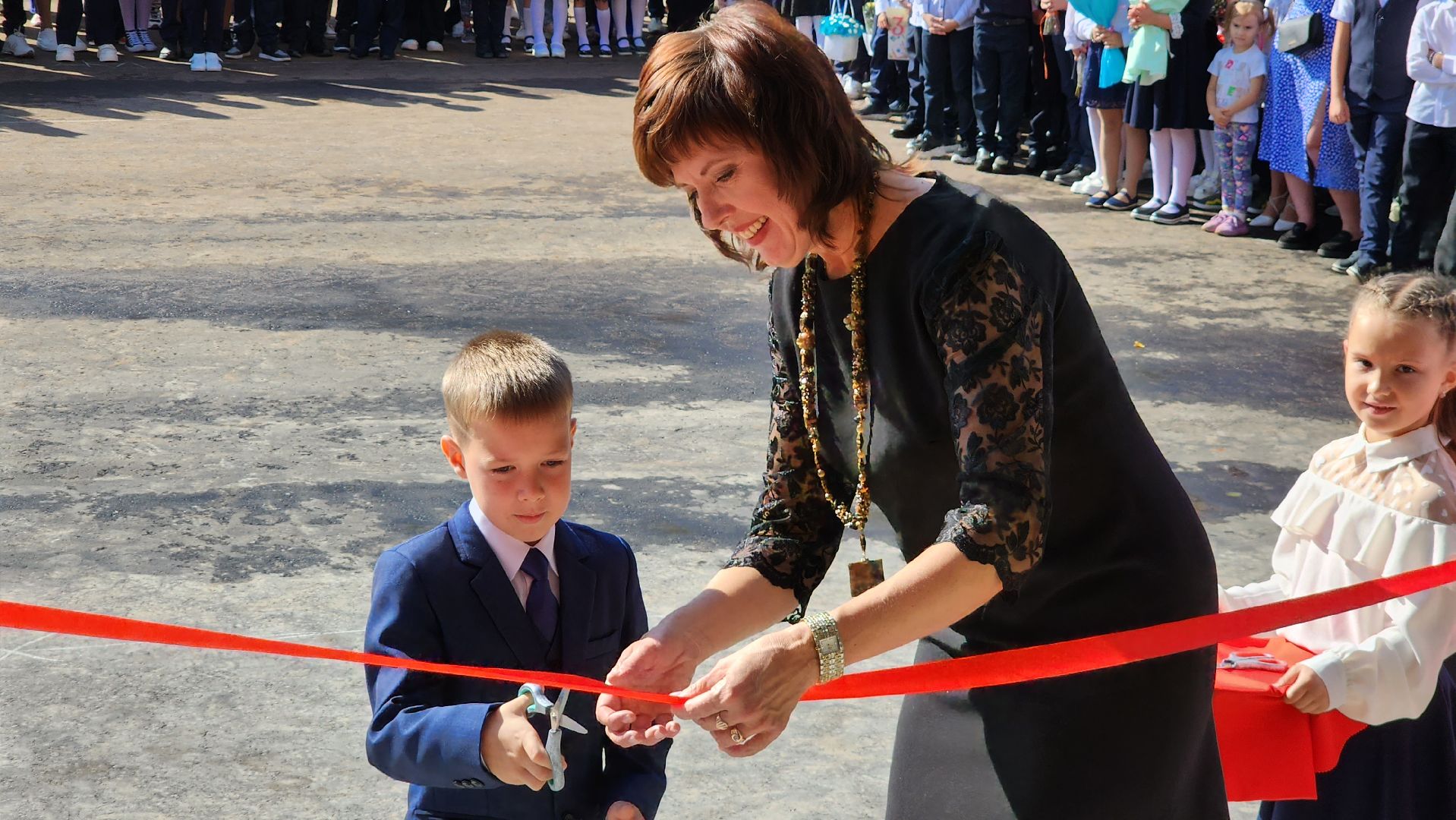 Егорьевск, школа, день знаний, капитальный ремонт, Губернатор, первый звонок