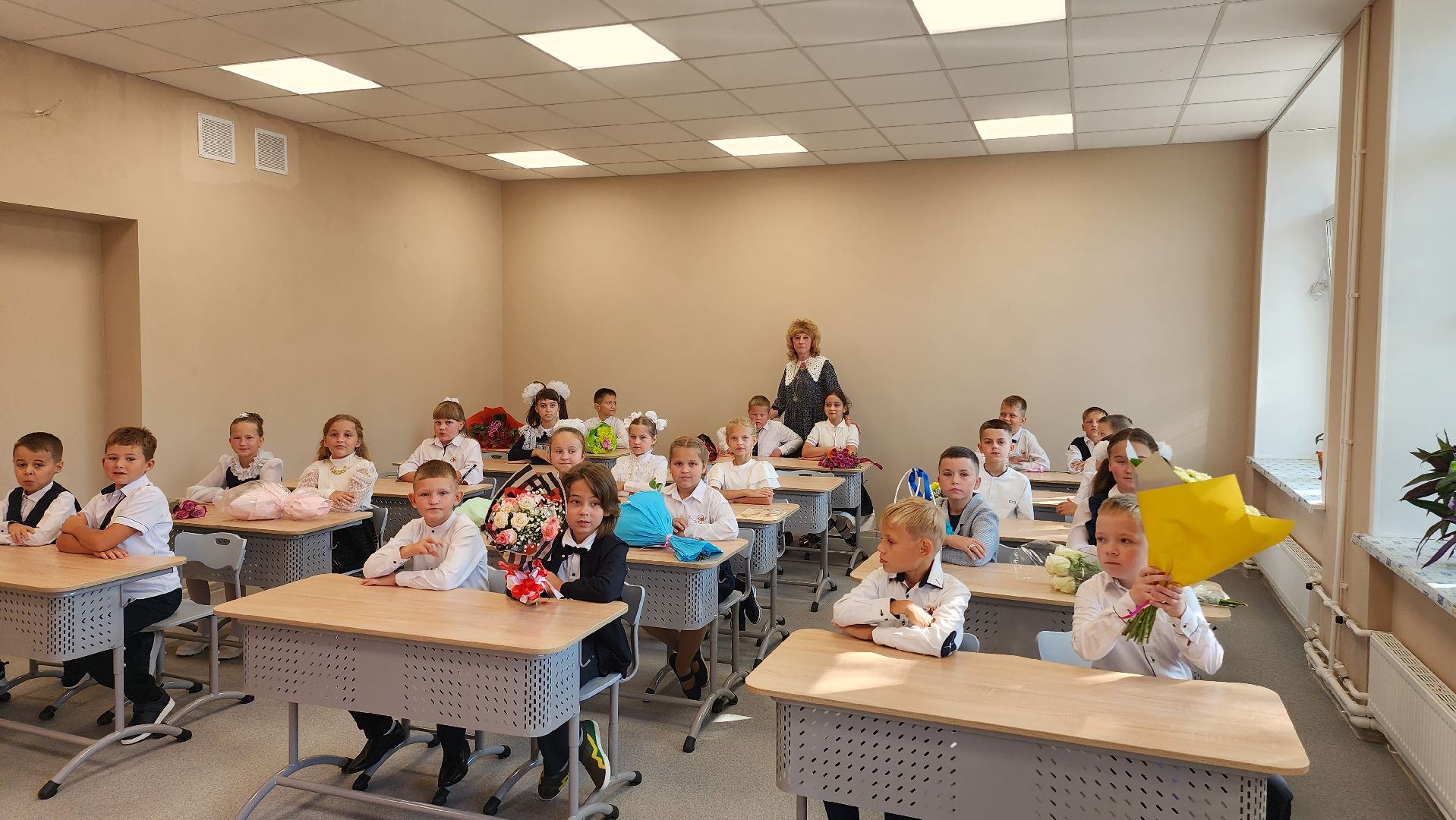 Егорьевск, школа, день знаний, капитальный ремонт, Губернатор, первый звонок