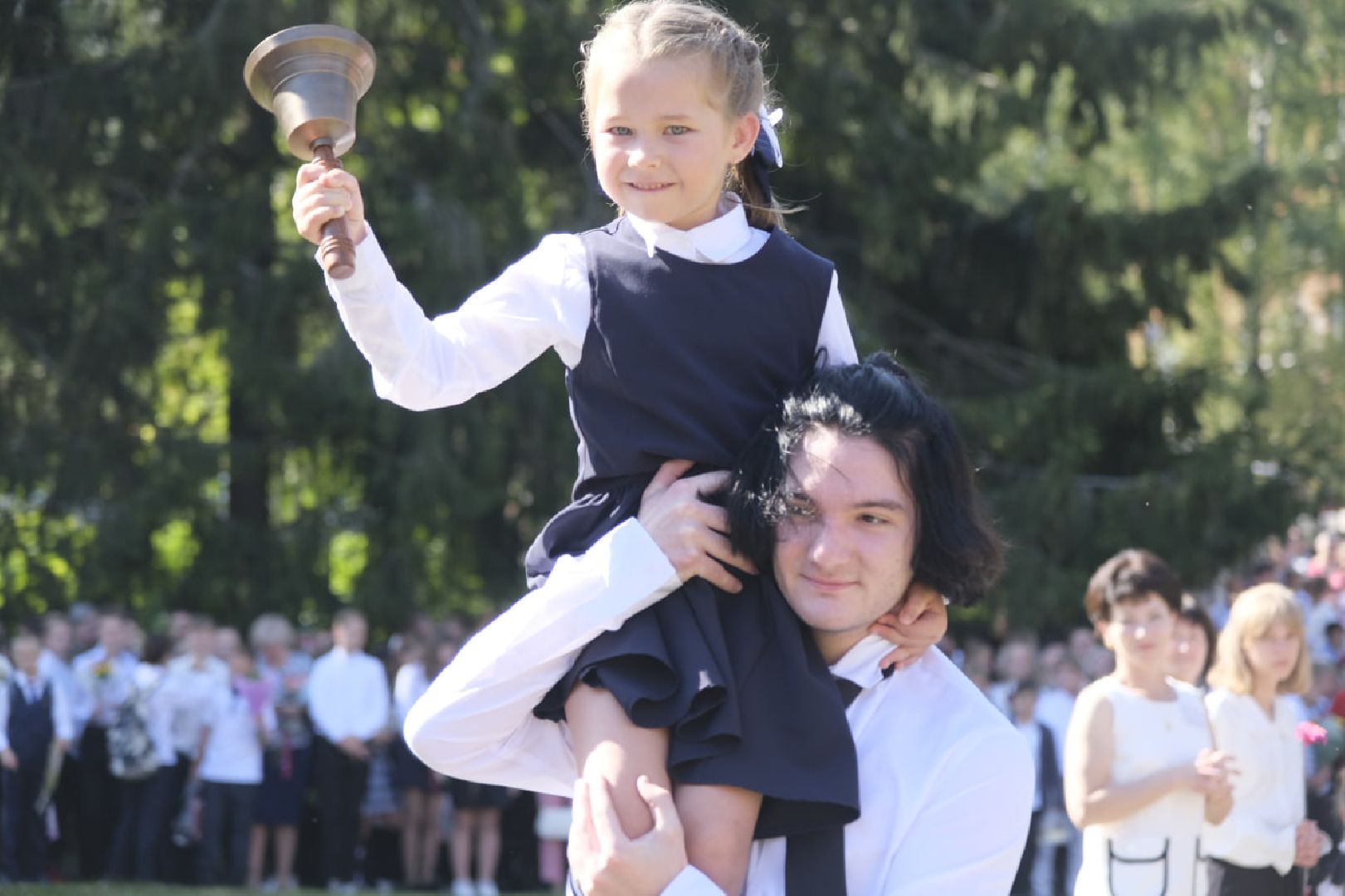 Пущино, педагог, 1 сентября