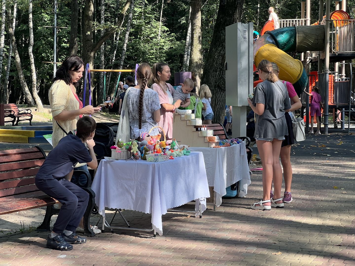 Химки, день знаний, дети, парк