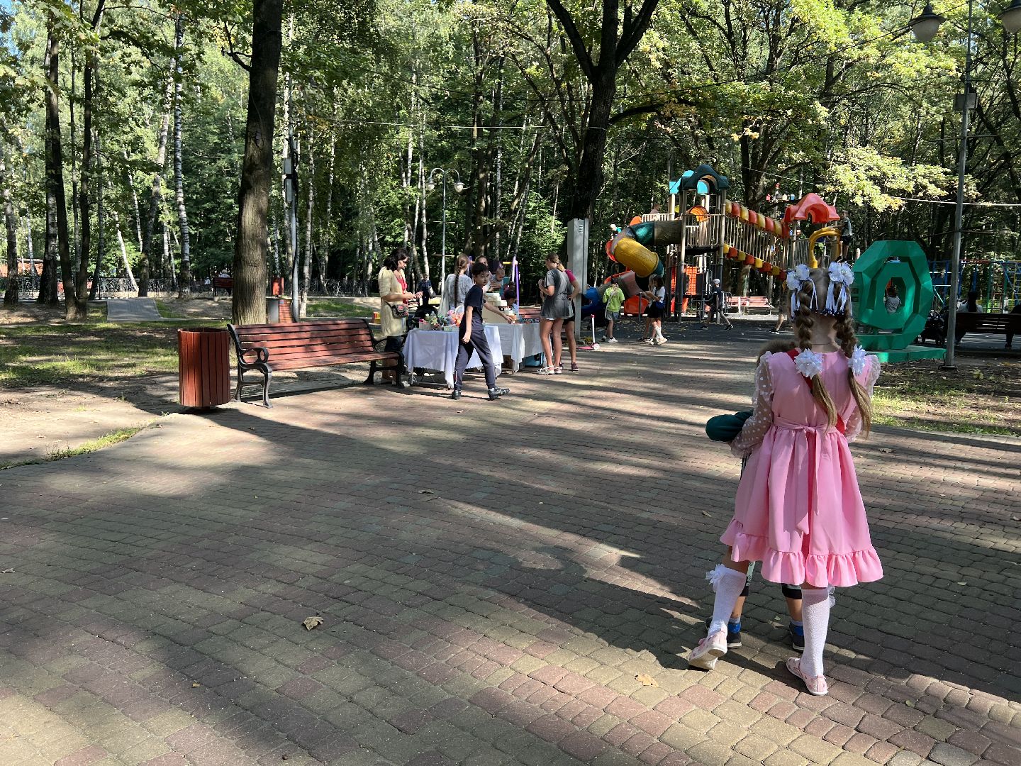 Химки, день знаний, дети, парк