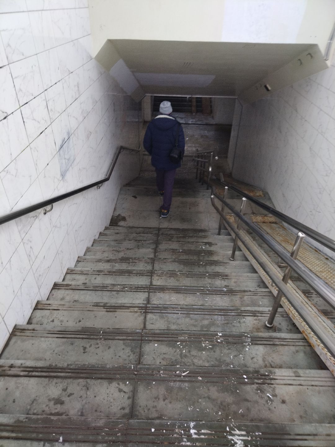 Благоустройство, подземный переход, пандус, подъёмник, платформа