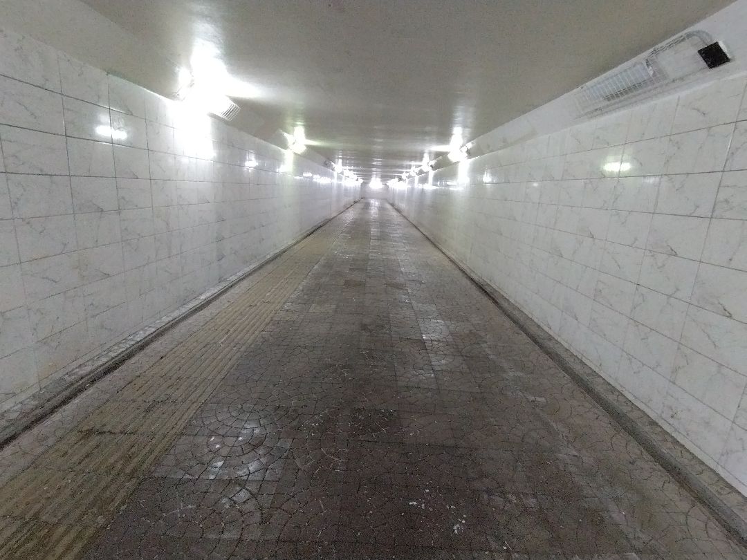 Благоустройство, подземный переход, пандус, подъёмник, платформа