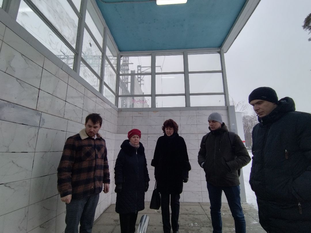 Благоустройство, подземный переход, пандус, подъёмник, платформа