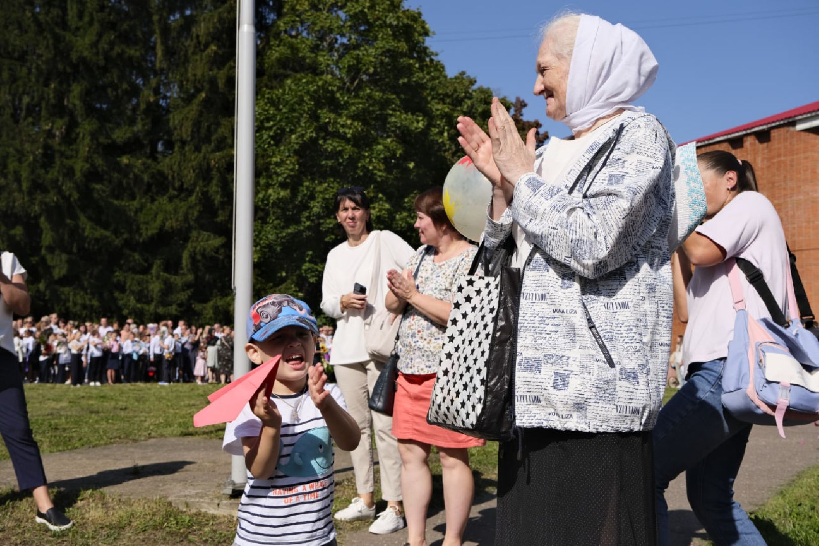 Пущино, 1 сентября