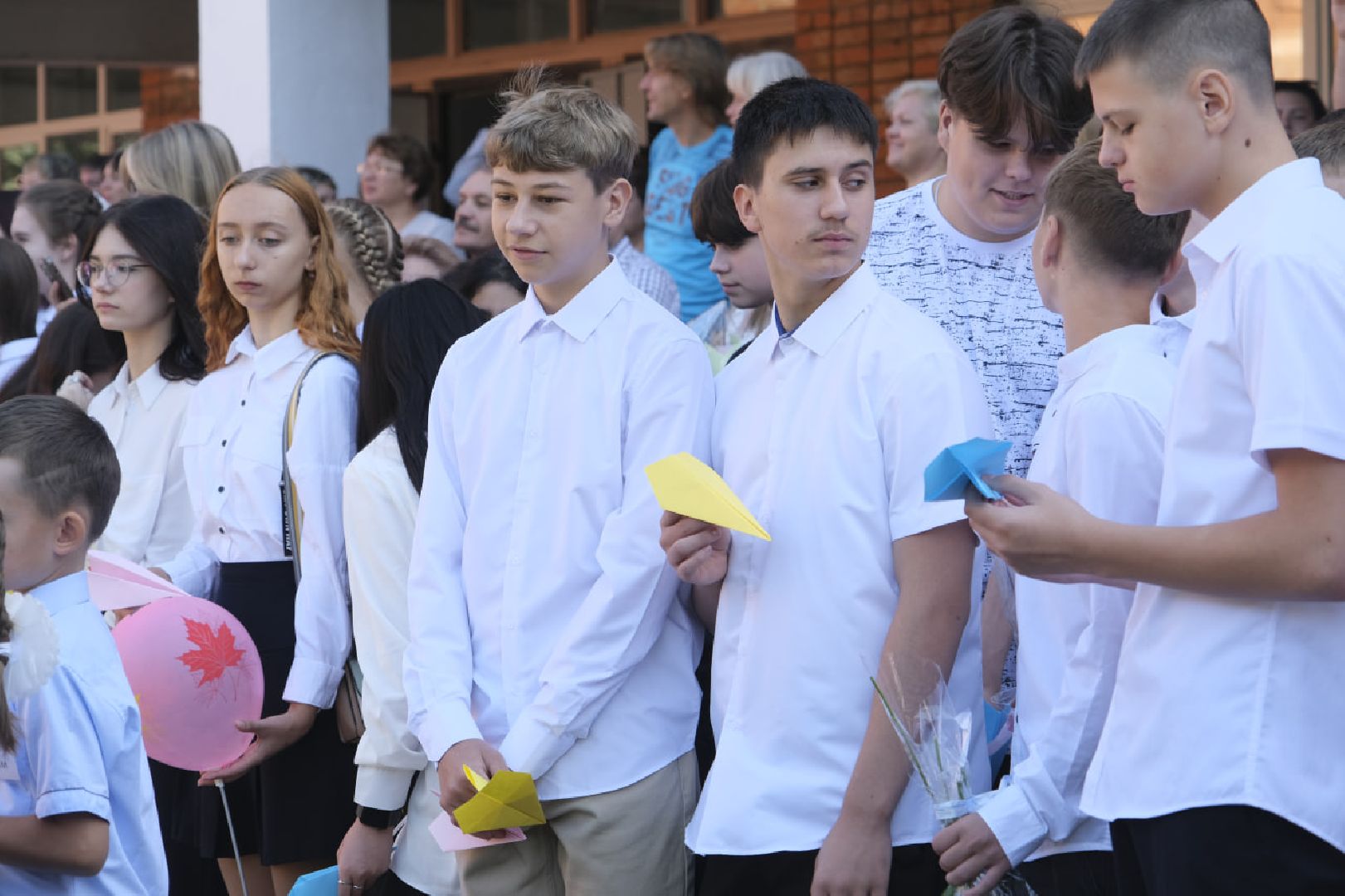 Пущино, 1 сентября