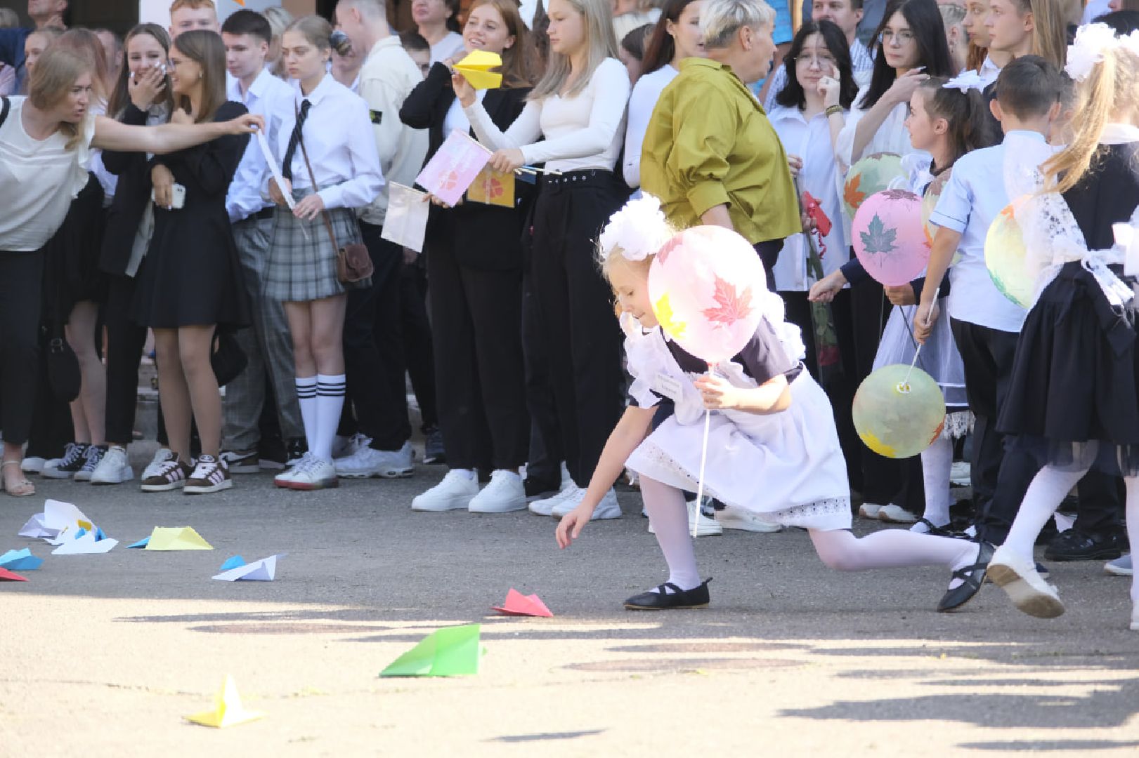 Пущино, 1 сентября