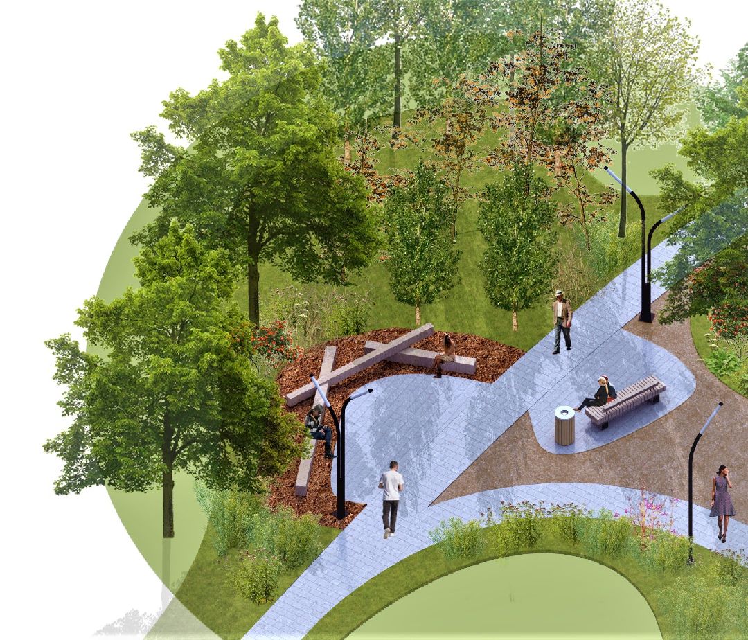 благоустройство, парк, арт-объект, деревья, облепиха, облепиховый сад, Реутов