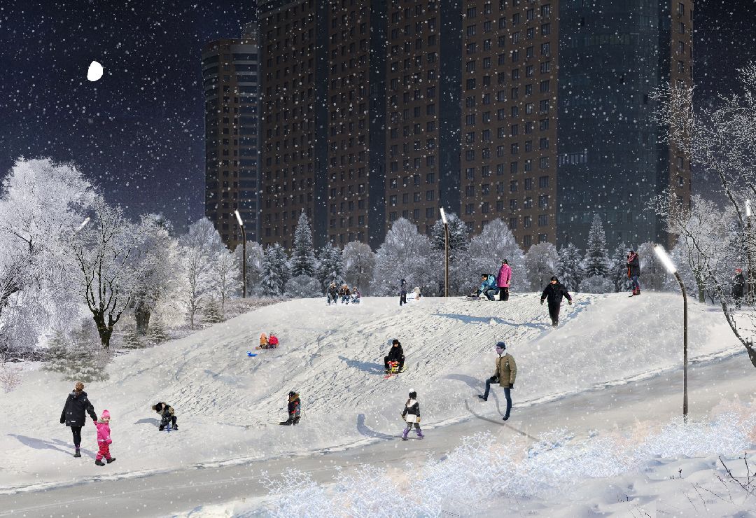 благоустройство, парк, арт-объект, деревья, облепиха, облепиховый сад, Реутов