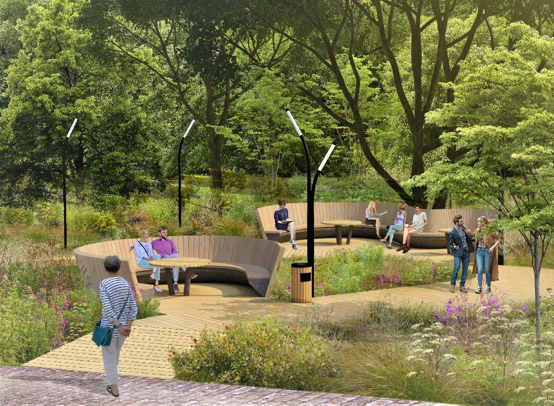 благоустройство, парк, арт-объект, деревья, облепиха, облепиховый сад, Реутов