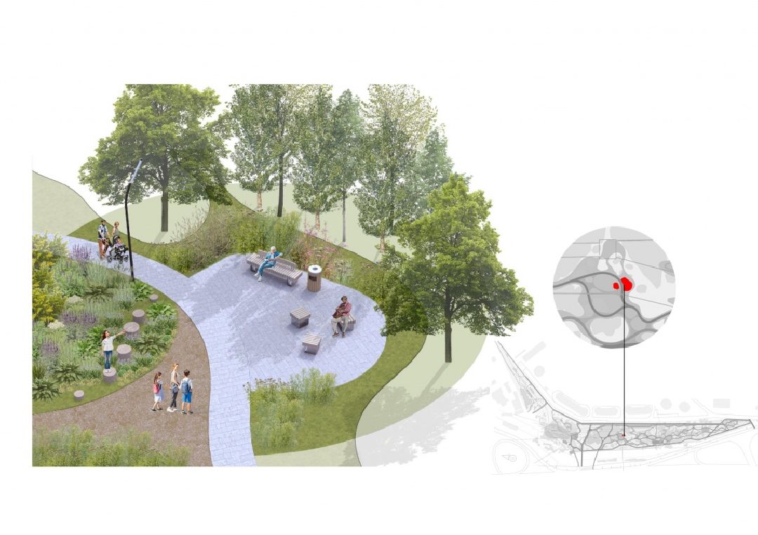 благоустройство, парк, арт-объект, деревья, облепиха, облепиховый сад, Реутов