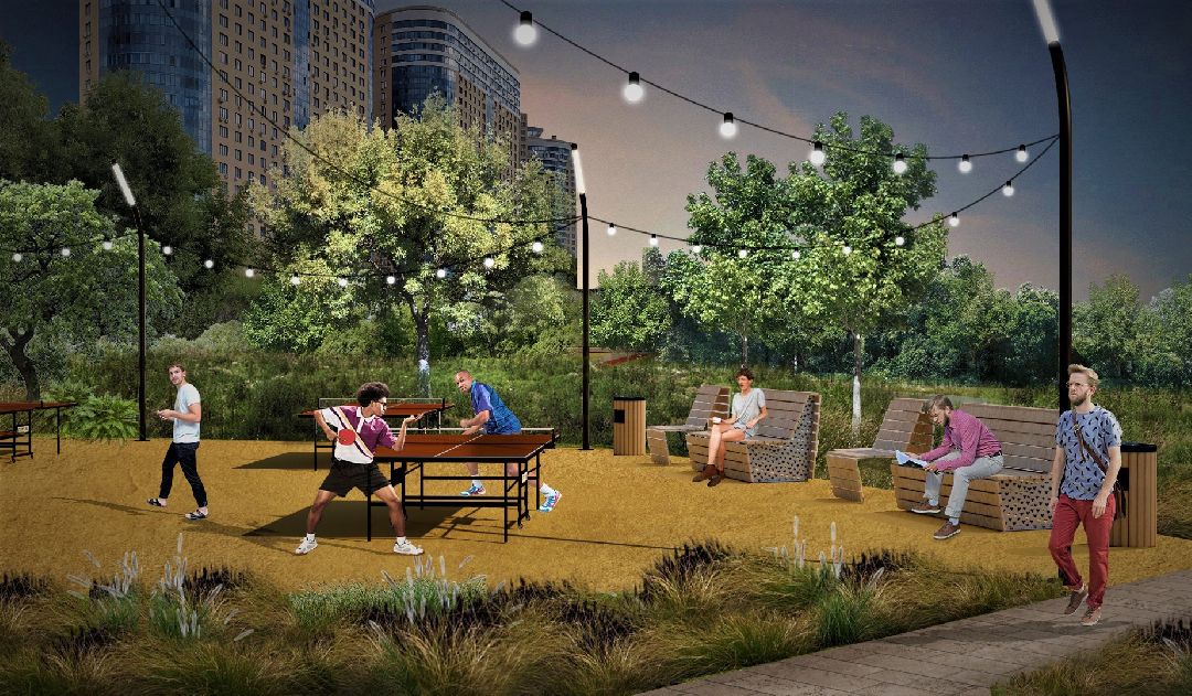 благоустройство, парк, арт-объект, деревья, облепиха, облепиховый сад, Реутов