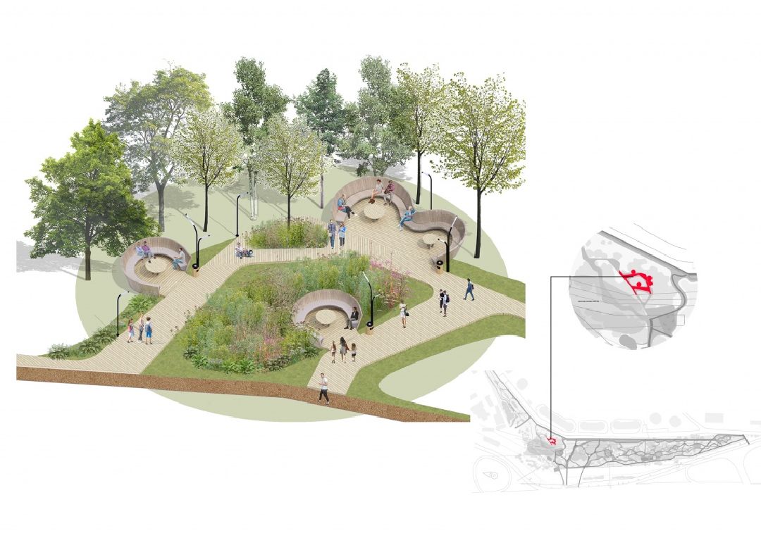 благоустройство, парк, арт-объект, деревья, облепиха, облепиховый сад, Реутов