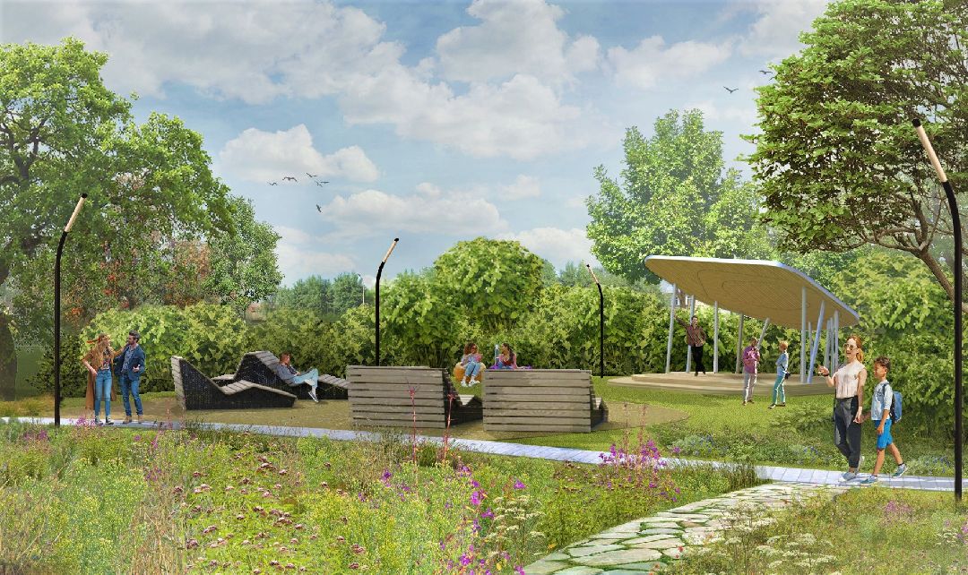 благоустройство, парк, арт-объект, деревья, облепиха, облепиховый сад, Реутов