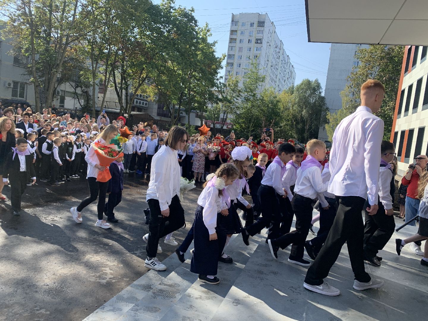 Балашиха, Подмосковье, День знаний, школы, капремонт школ